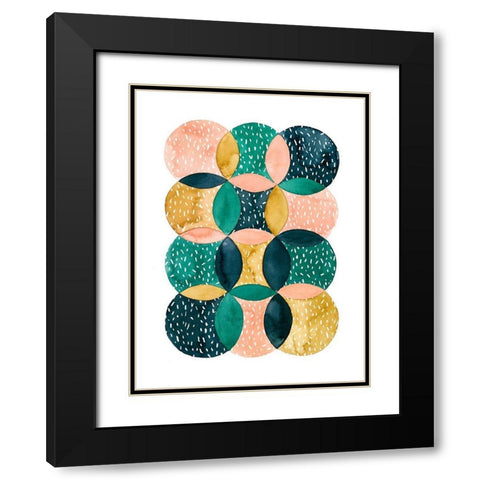 In Spate I Black Modern Wood Framed Art Print with Double Matting by Popp, Grace