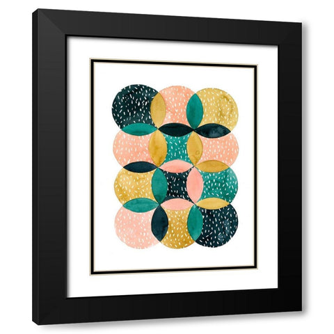 In Spate II Black Modern Wood Framed Art Print with Double Matting by Popp, Grace