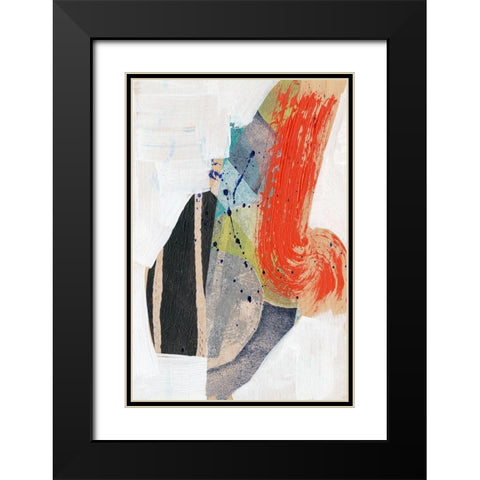 Pop Quirk I Black Modern Wood Framed Art Print with Double Matting by Goldberger, Jennifer