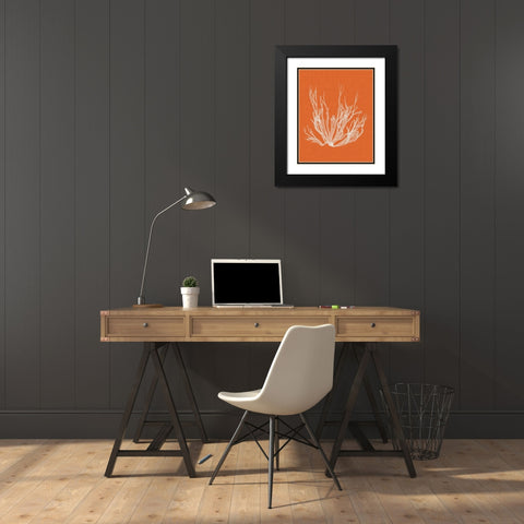 Seaweed Pop I Black Modern Wood Framed Art Print with Double Matting by Vision Studio