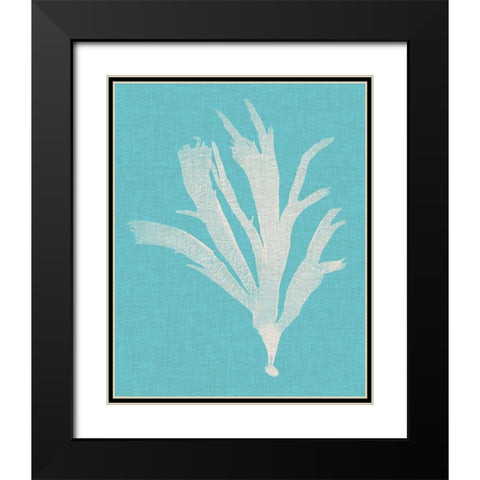 Seaweed Pop IV Black Modern Wood Framed Art Print with Double Matting by Vision Studio