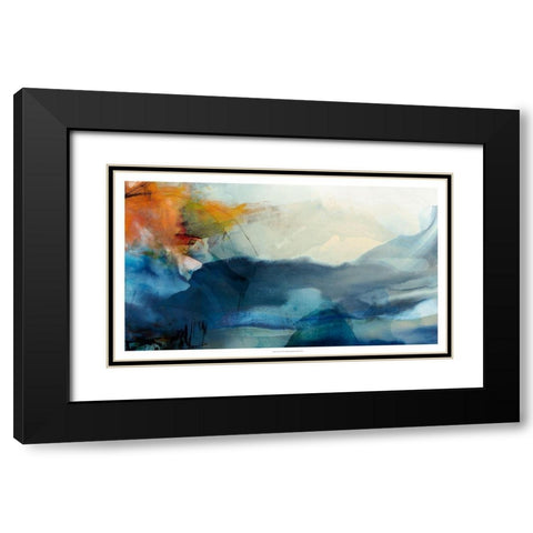 Devotion Black Modern Wood Framed Art Print with Double Matting by Jasper, Sisa