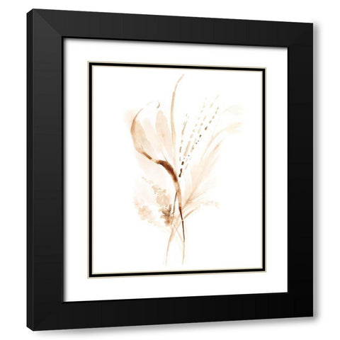 Soft Gathering I Black Modern Wood Framed Art Print with Double Matting by Borges, Victoria