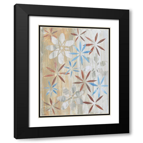 Mandala Arrangement II Black Modern Wood Framed Art Print with Double Matting by Avondet, Natalie