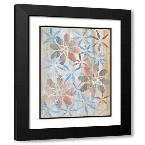 Mandala Arrangement III Black Modern Wood Framed Art Print with Double Matting by Avondet, Natalie