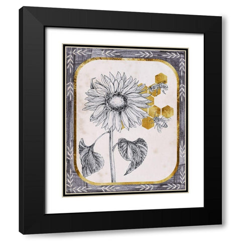 Pursue Sweetness V Black Modern Wood Framed Art Print with Double Matting by Wang, Melissa