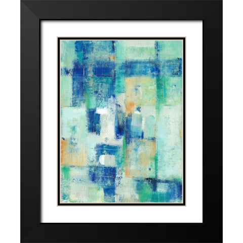 Aerial Vision I Black Modern Wood Framed Art Print with Double Matting by OToole, Tim