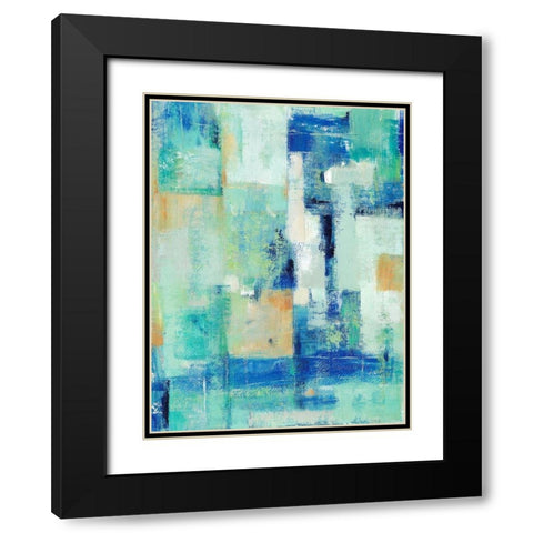 Aerial Vision II Black Modern Wood Framed Art Print with Double Matting by OToole, Tim