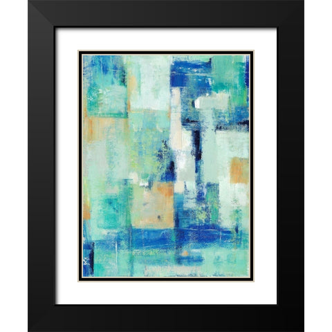 Aerial Vision II Black Modern Wood Framed Art Print with Double Matting by OToole, Tim