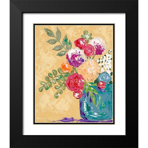 Look on the Bright Side I Black Modern Wood Framed Art Print with Double Matting by Reynolds, Jade
