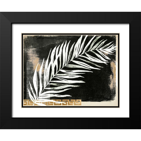 Immersion I Black Modern Wood Framed Art Print with Double Matting by Wang, Melissa