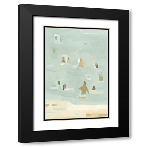 Summer Daydream II Black Modern Wood Framed Art Print with Double Matting by Caroline, Emma