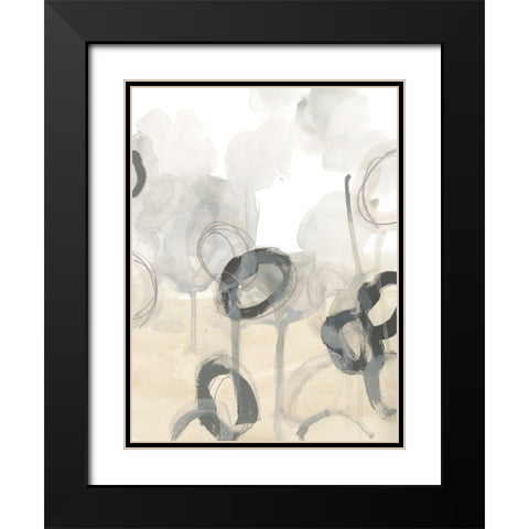 Periscope I Black Modern Wood Framed Art Print with Double Matting by Vess, June Erica