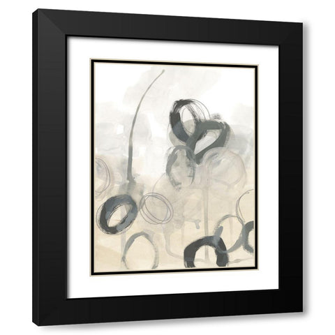 Periscope II Black Modern Wood Framed Art Print with Double Matting by Vess, June Erica