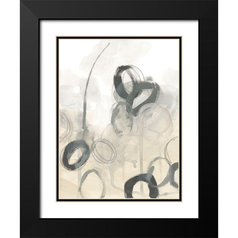 Periscope II Black Modern Wood Framed Art Print with Double Matting by Vess, June Erica