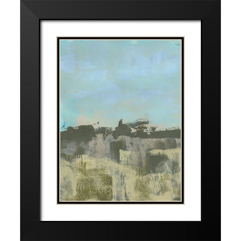 Chesapeake Dunes I Black Modern Wood Framed Art Print with Double Matting by Green, Jacob
