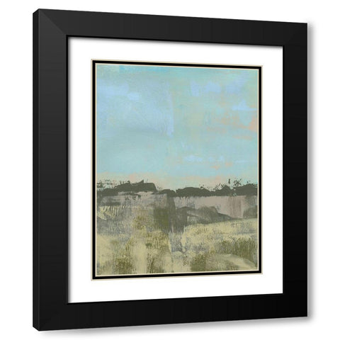 Chesapeake Dunes II Black Modern Wood Framed Art Print with Double Matting by Green, Jacob