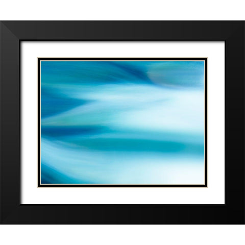 Before the Falls II Black Modern Wood Framed Art Print with Double Matting by McLoughlin, James