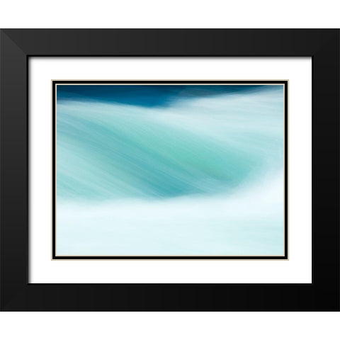 Before the Falls IV Black Modern Wood Framed Art Print with Double Matting by McLoughlin, James
