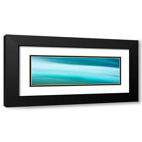 Before the Falls Panorama III Black Modern Wood Framed Art Print with Double Matting by McLoughlin, James