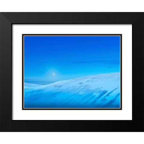 Colorado Dunes III Black Modern Wood Framed Art Print with Double Matting by McLoughlin, James