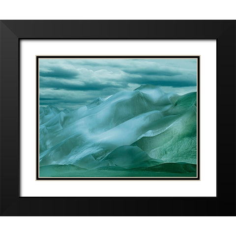 Colorado Dunes IV Black Modern Wood Framed Art Print with Double Matting by McLoughlin, James