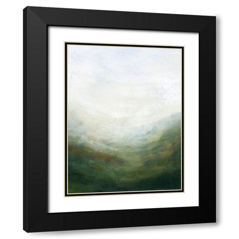Sun Dust I Black Modern Wood Framed Art Print with Double Matting by Popp, Grace