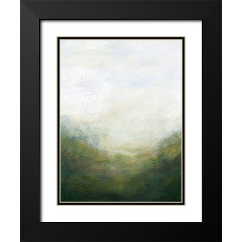 Sun Dust II Black Modern Wood Framed Art Print with Double Matting by Popp, Grace