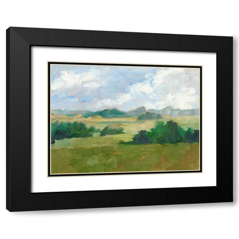Afternoon Shade II Black Modern Wood Framed Art Print with Double Matting by Harper, Ethan