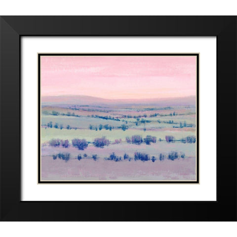 At Twilight II Black Modern Wood Framed Art Print with Double Matting by OToole, Tim