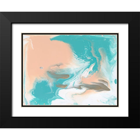 Raja Ampat II Black Modern Wood Framed Art Print with Double Matting by Fagalde, Jarman