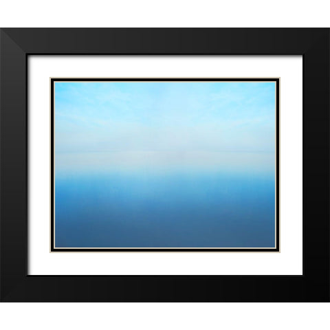 Seascape Photo V Black Modern Wood Framed Art Print with Double Matting by McLoughlin, James