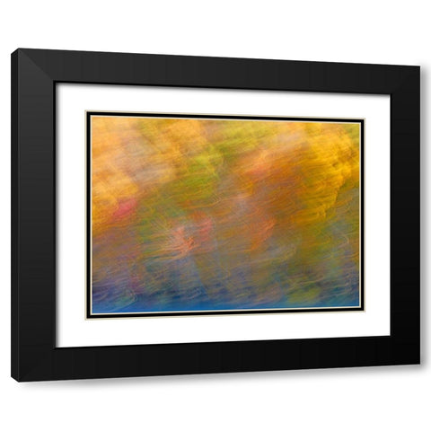 Soft Landscape XI Black Modern Wood Framed Art Print with Double Matting by McLoughlin, James
