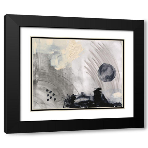 Astral Plane II Black Modern Wood Framed Art Print with Double Matting by Green, Jacob