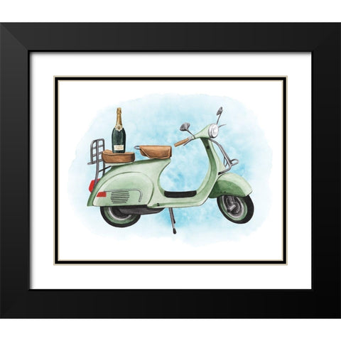 Venice Voyage I Black Modern Wood Framed Art Print with Double Matting by Popp, Grace