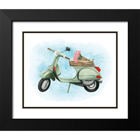 Venice Voyage II Black Modern Wood Framed Art Print with Double Matting by Popp, Grace