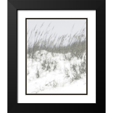 Lush Dunes V Black Modern Wood Framed Art Print with Double Matting by Chandler, Sharon