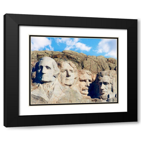 Badlands VII Black Modern Wood Framed Art Print with Double Matting by McLoughlin, James