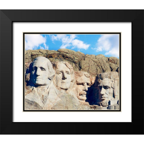 Badlands VII Black Modern Wood Framed Art Print with Double Matting by McLoughlin, James