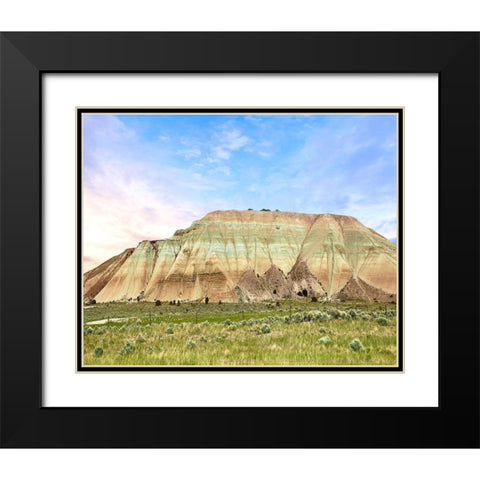 Western Landscape Photo IV Black Modern Wood Framed Art Print with Double Matting by McLoughlin, James
