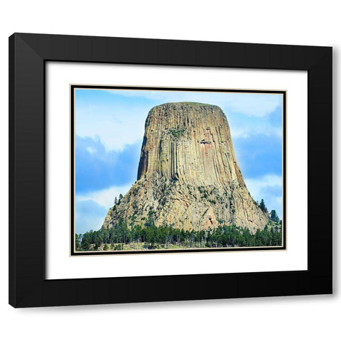 Western Landscape Photo V Black Modern Wood Framed Art Print with Double Matting by McLoughlin, James