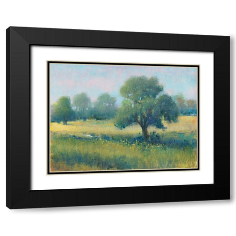 Summer Time I Black Modern Wood Framed Art Print with Double Matting by OToole, Tim