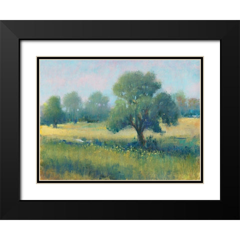 Summer Time I Black Modern Wood Framed Art Print with Double Matting by OToole, Tim