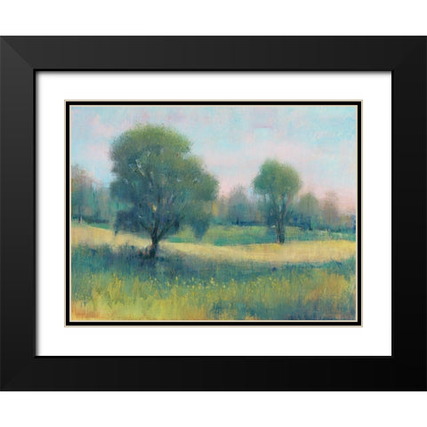 Summer Time II Black Modern Wood Framed Art Print with Double Matting by OToole, Tim