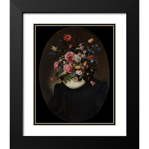 Flowering Masters I Black Modern Wood Framed Art Print with Double Matting by Popp, Grace