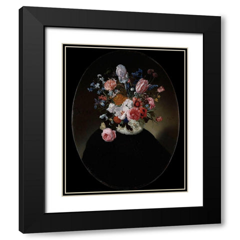 Flowering Masters II Black Modern Wood Framed Art Print with Double Matting by Popp, Grace