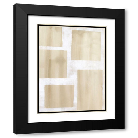 Moving Boxes II Black Modern Wood Framed Art Print with Double Matting by Popp, Grace