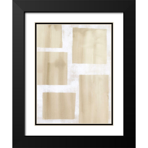 Moving Boxes II Black Modern Wood Framed Art Print with Double Matting by Popp, Grace