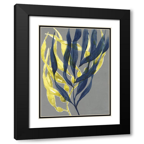 Kelp Embrace II Black Modern Wood Framed Art Print with Double Matting by Goldberger, Jennifer