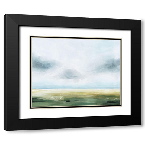 Vanishing Horizon I Black Modern Wood Framed Art Print with Double Matting by Popp, Grace